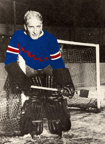 Third String Goalie: 1927-28 New York Rangers Lester Patrick Jersey